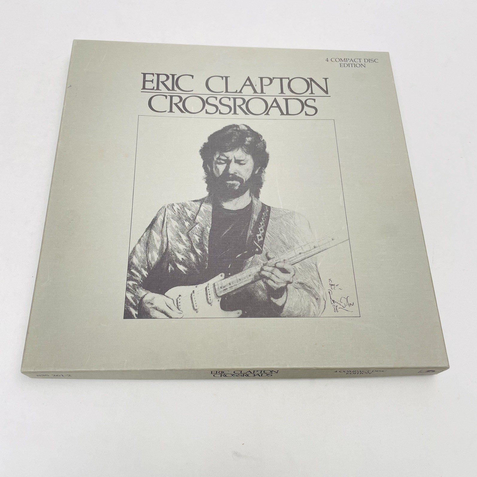 Eric Clapton Crossroads 4 CD Box Set COMPLETE with Booklet Polydor 1988 Blues 