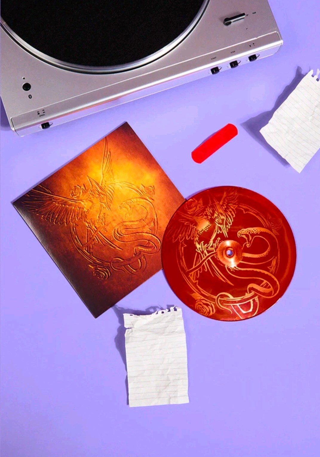 Olivia Rodrigo-Can’t Catch Me Now Etched 7” Maroon Colored Vinyl-SEALED-SOLD OUT