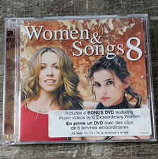 Women & Songs 8 Bonus DVD CD Compilation Sheryl Crow Sarah McLachlan 2004 picture