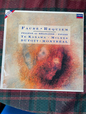 Faure Requiem - Pelleas Et Melisande, Pavane, Te Kanawa, Milnes... LP BRAND NEW picture