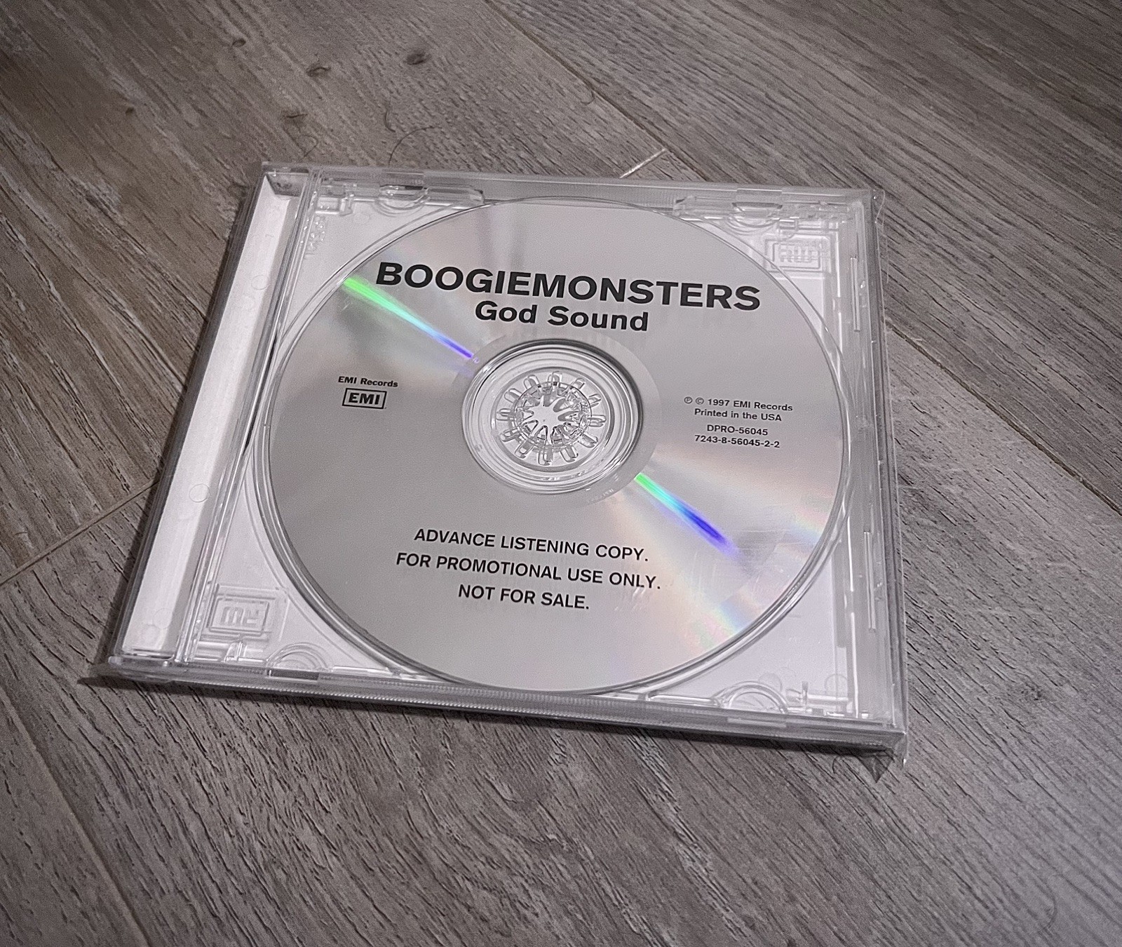 Hip-Hop Boom Bap BoogieMonsters God Sound PROMO CD ONLY NO Cover Mark of Beast 2