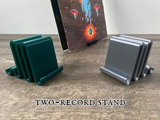 Wavy Display Stand for Vinyl Records - Retro Loopy Tabletop Album Sleeve Holder picture