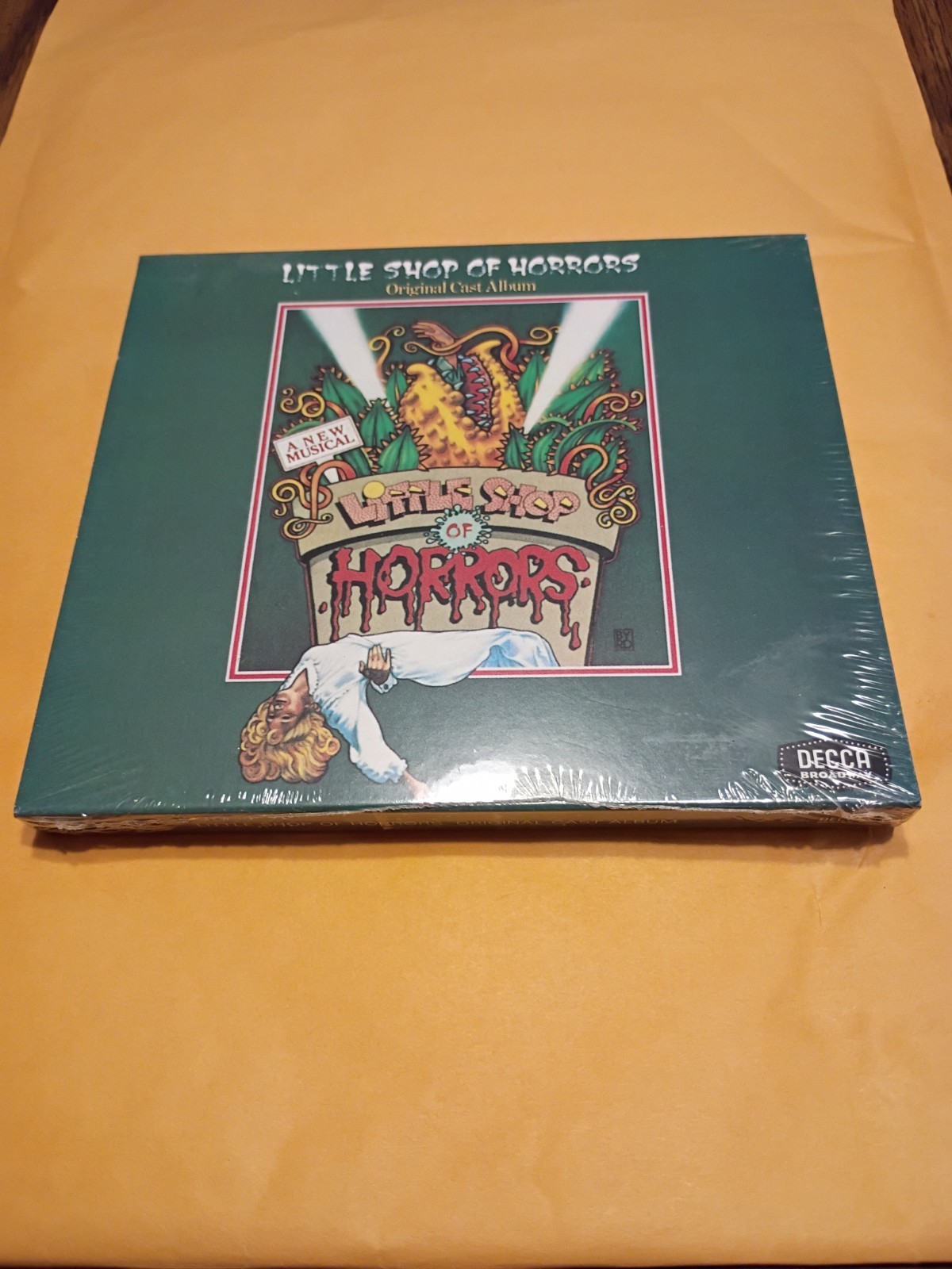 Little Shop Of Horrors: Original Cast Album 1982 Off Broadway Cast CD NEW DECCA 