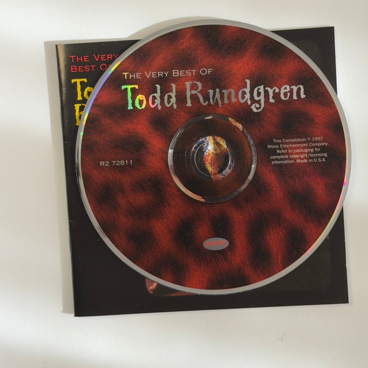 Todd Rundgren – The Very Best Of CD 1997 Compilation Pop Rock Rhino