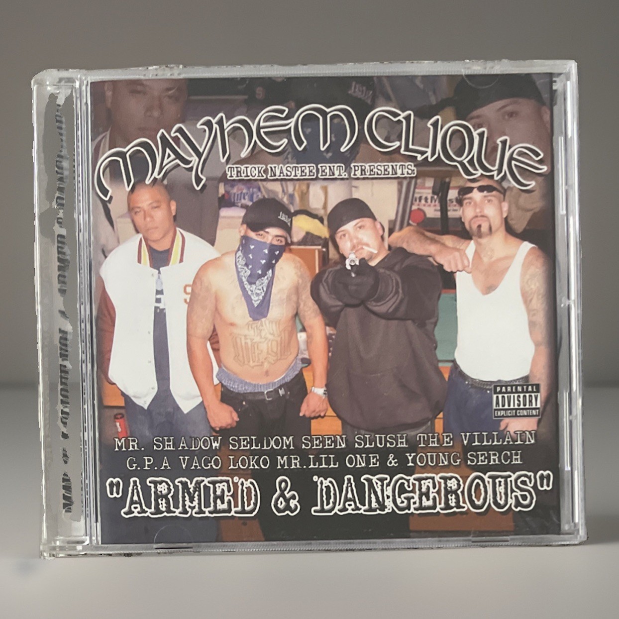 MAYHEM CLIQUE Armed & Dangerous Volume 4 MR. SHADOW San Diego