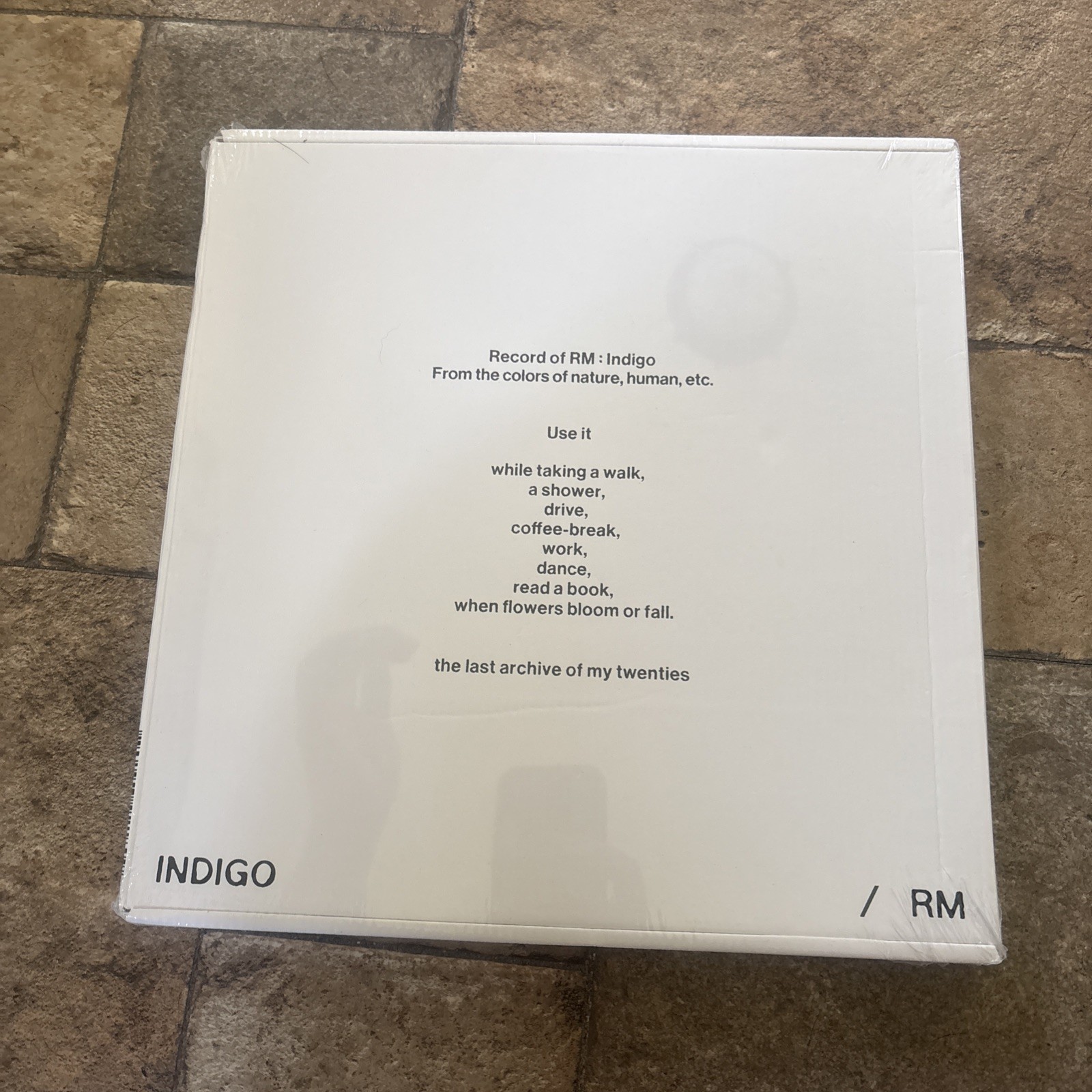 RM (BTS) – Indigo Vinyl LP | Official HYBE - SEALED
