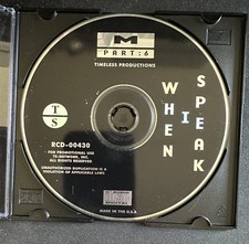Makaveli 6 When I Speak Rare 1998 T-S Network Promotional 2pac picture