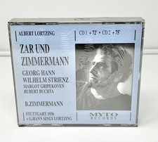 Vintage Albert Lortzing Zar Und Zimmerman Music CD Stuttgart 1936 Opera New picture