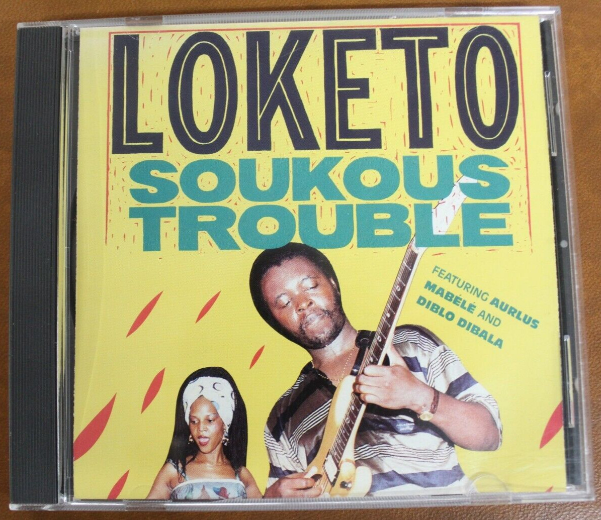 Scarce Loketo-Soukous Trouble CD-Shanachie SH 64025 African