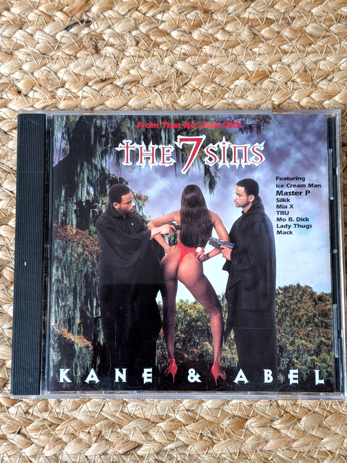Kane & Abel The 7 Sins CD 1996 OG No Limit Records Master P Silkk Mia X Rare OOP