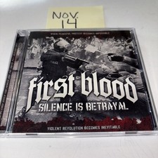 FIRST BLOOD - Silence Is Betrayal - CD - Like New Condition picture