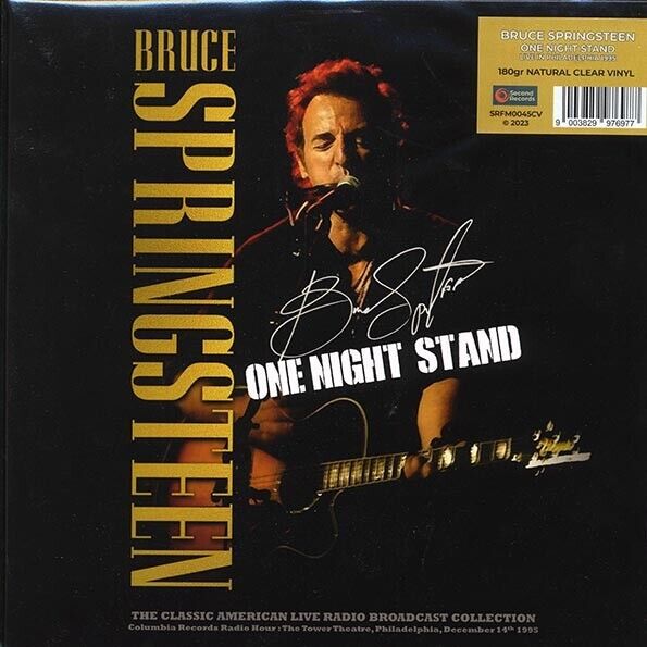 Bruce Springsteen-One Night Stand-Live in Phil. '95-180 gram Clear Vinyl Record