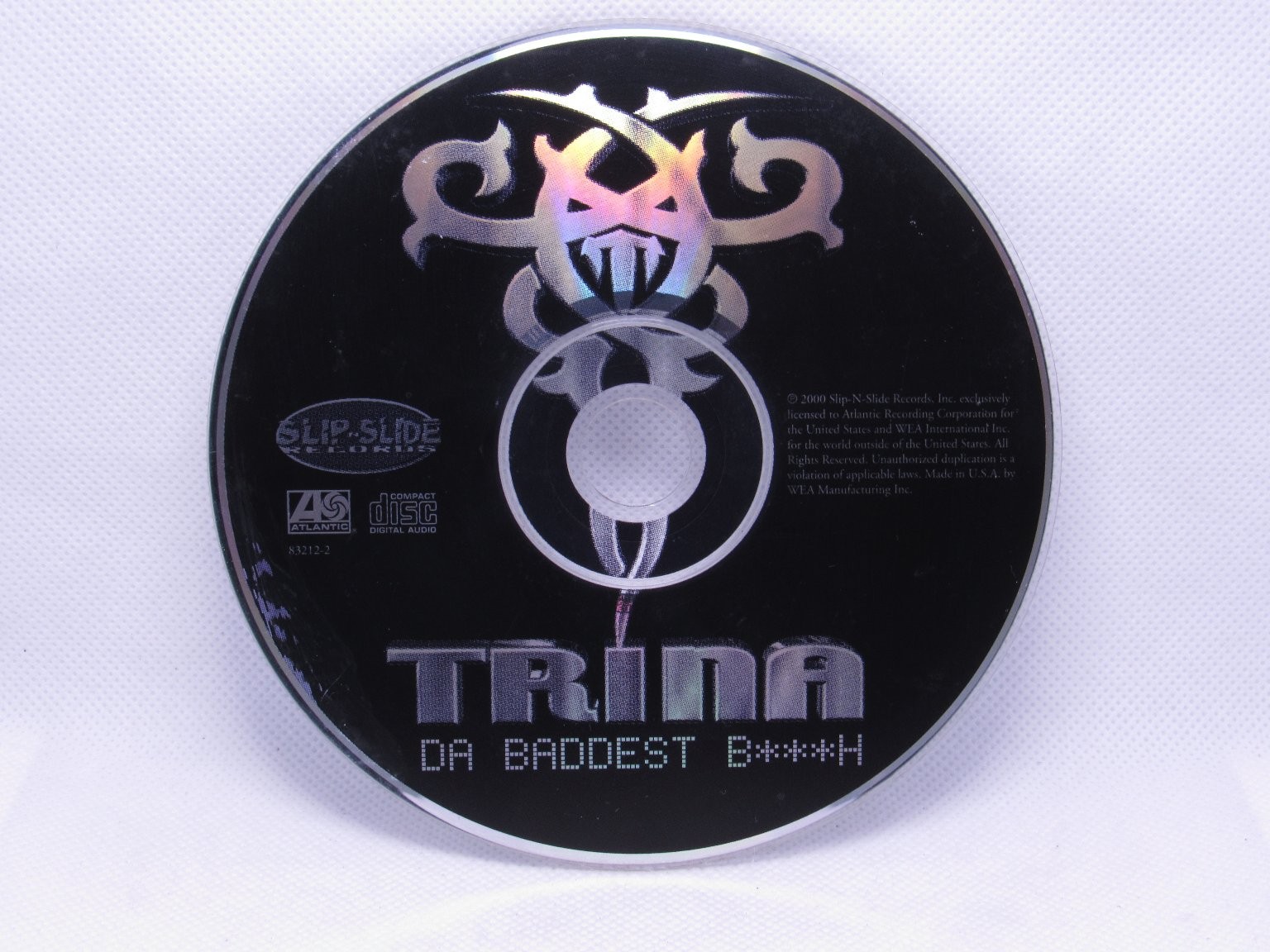 Trina – Da Baddest B***h CD 2000 Hip Hop Slip-N-Slide Atlantic 83212-2