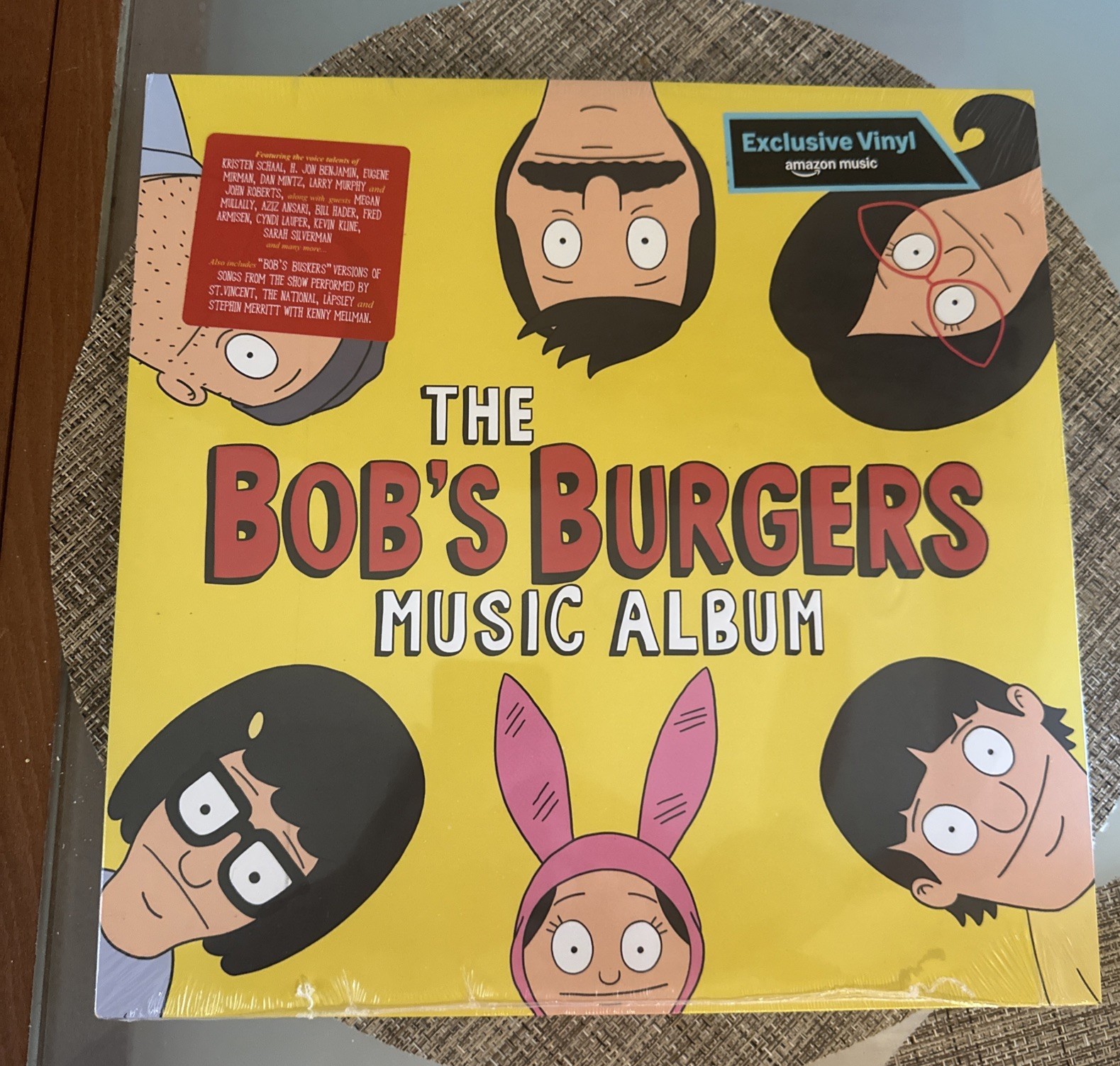 The Bob's Burgers Music Album Amazon Version Vinyl 2026 LE 500 Sealed In Hand