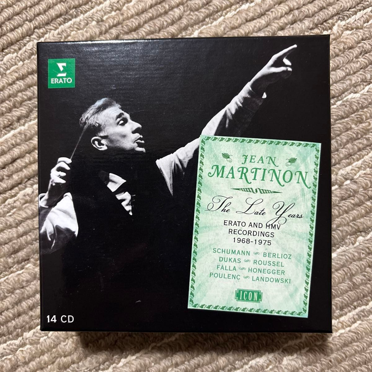JEAN MARTINON The Late Years ERATO AND HMV RECORDINGS 1968-1975 14CD Used d