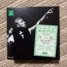 JEAN MARTINON The Late Years ERATO AND HMV RECORDINGS 1968-1975 14CD Used d picture