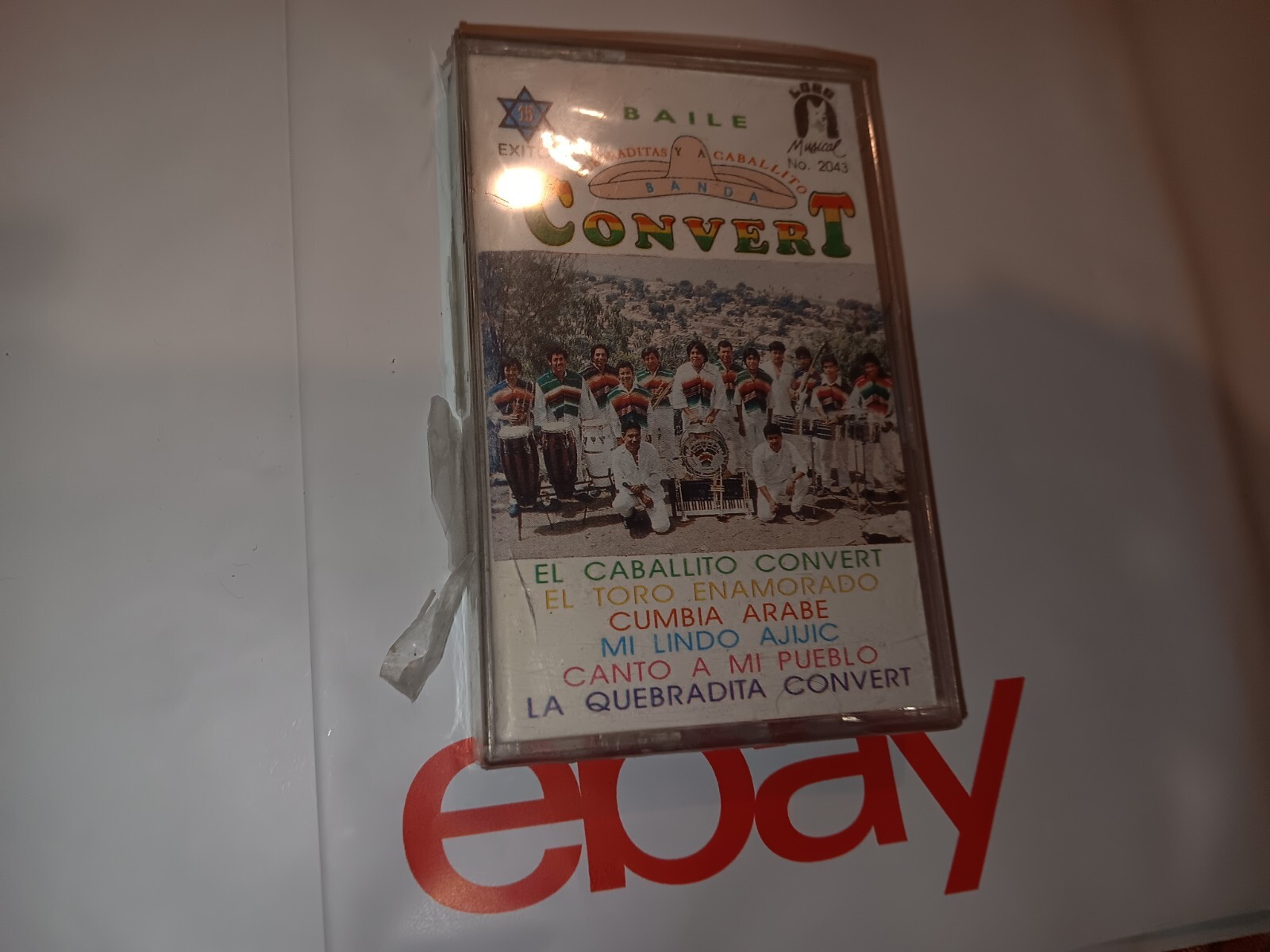 Banda Convert Cassette Sellado