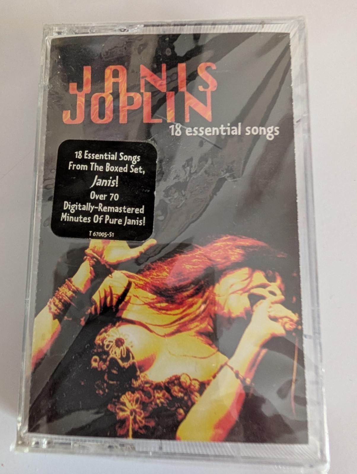 18 Essential Songs by Janis Joplin (Cassette, Jan-1995, Columbia/Legacy)