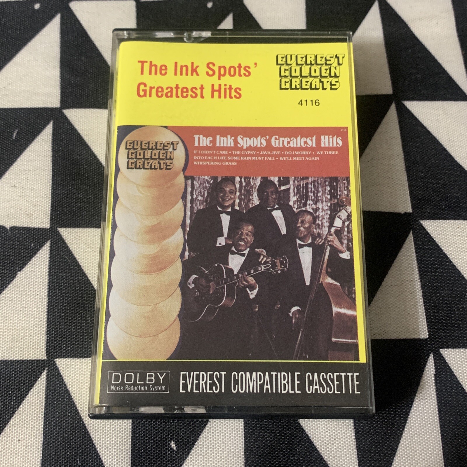 Vtg The Ink Spots\' Greatest Hits (Cassette Tape, Everest Golden Greats Records) 