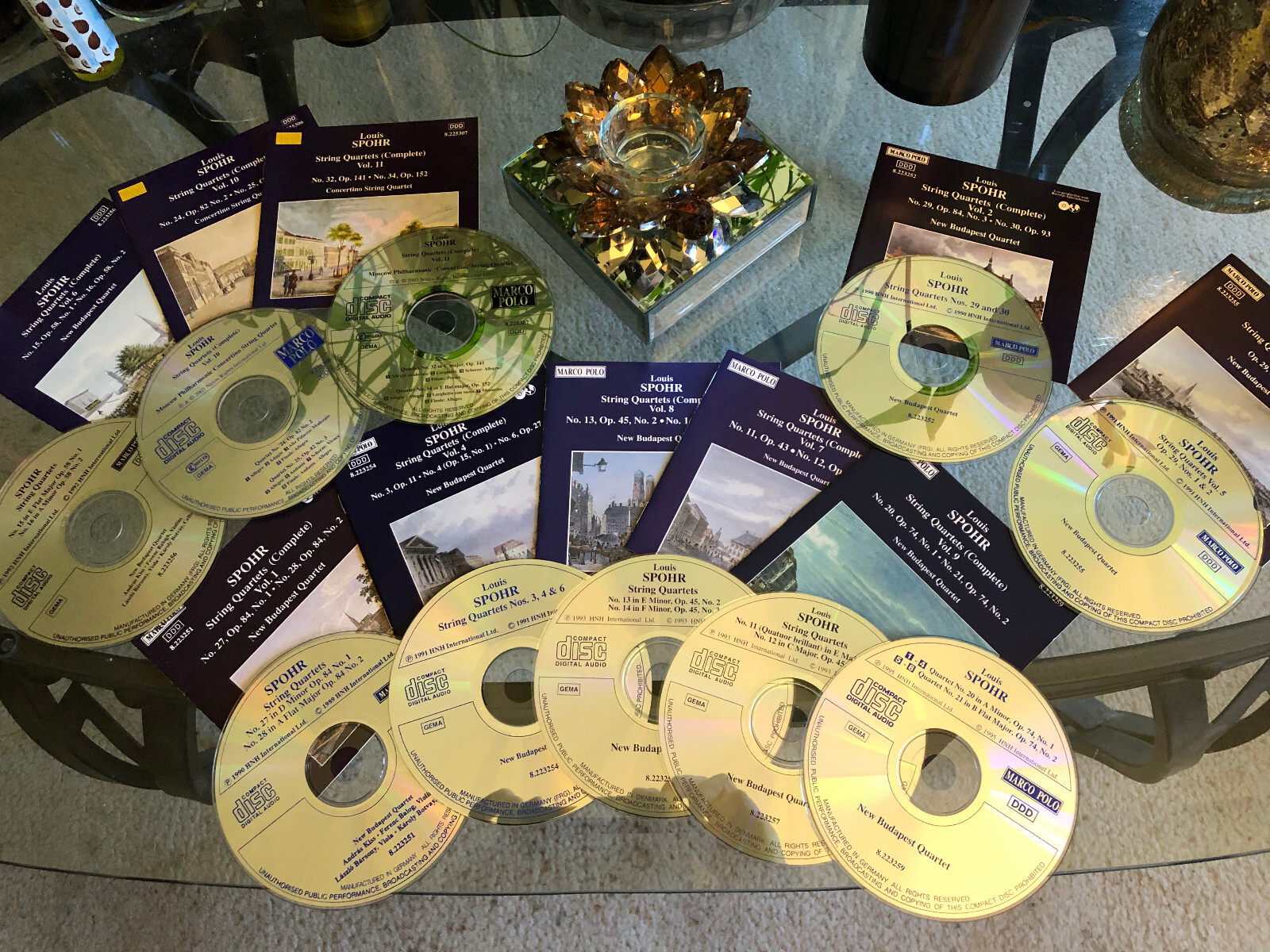 LOUIS SPOHR String Quartets collection (10 CDs) | MINT