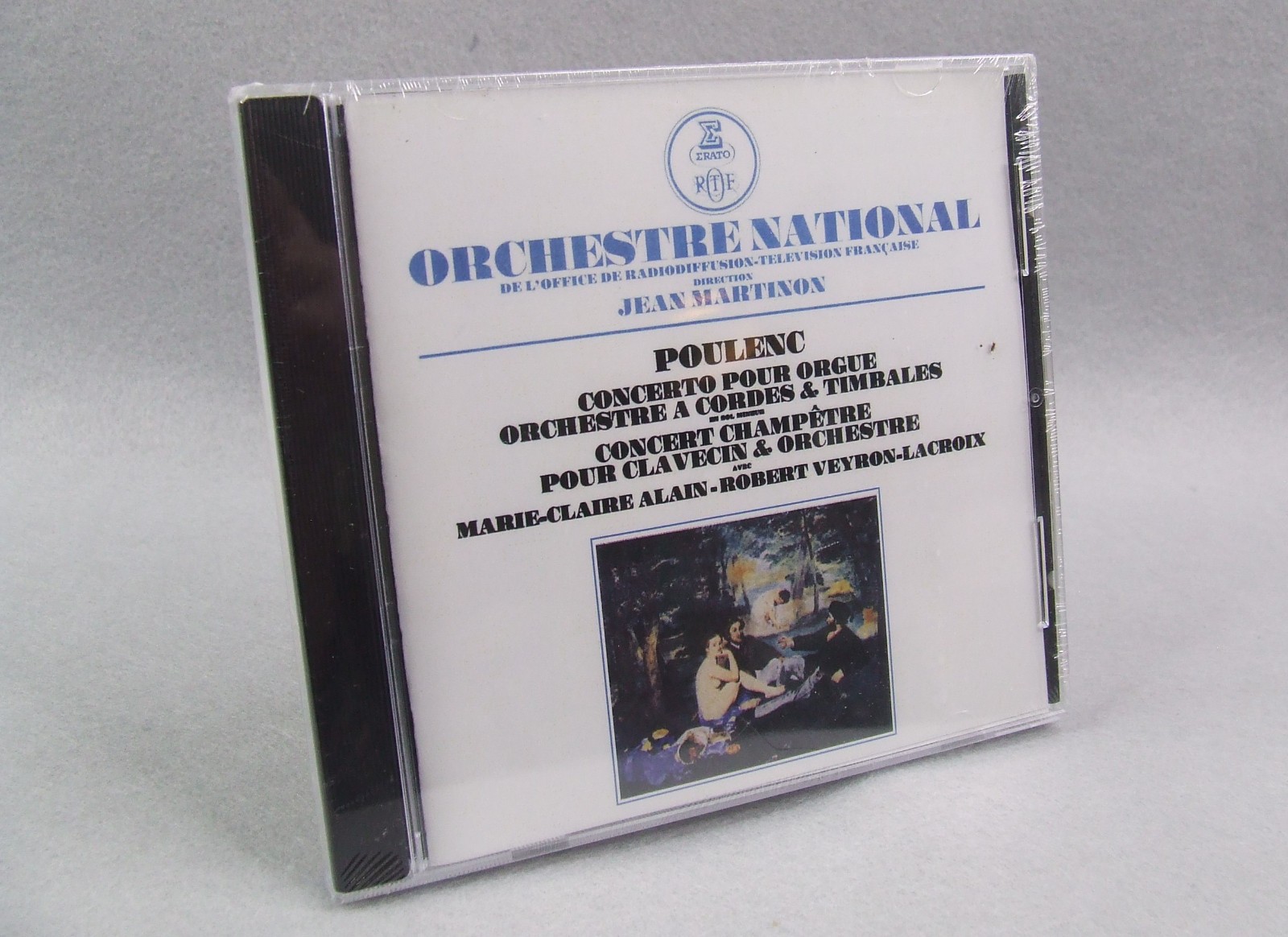 Francis Poulenc - Concerto for Organ, Concert Champetre (CD, 1999 MHS)