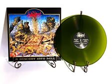CIANIDE A Descent Into Hell LP Swamp Green Vinyl ** SLIGHT JACKET CREASES picture