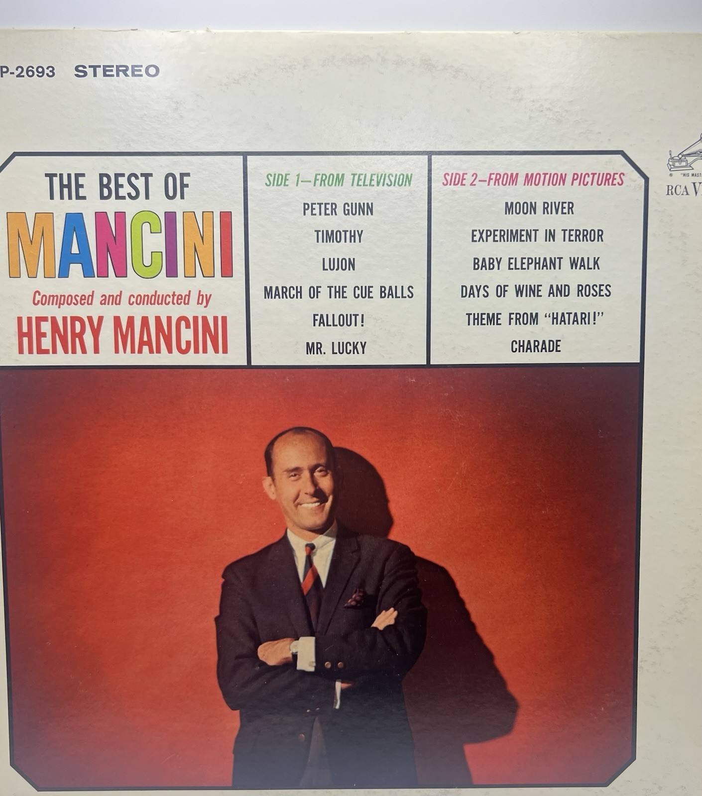 The Best of Mancini Henry Mancini Vinyl 33 LP Record Album Nice Condition