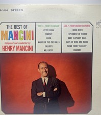 The Best of Mancini Henry Mancini Vinyl 33 LP Record Album Nice Condition picture
