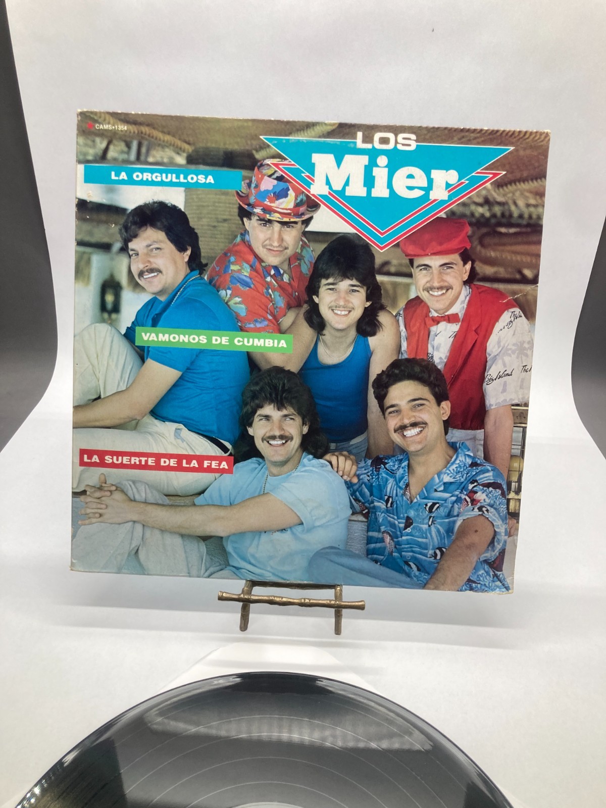Los Mier La Orgullosa Vintage Vinyl LP 1988 Ariola Record CAMS-1354-A