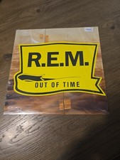 R.E.M. Out Of Time Lp Vinyl Record 1991 1st Press SEALED NEW - Mint - FREE S&H picture