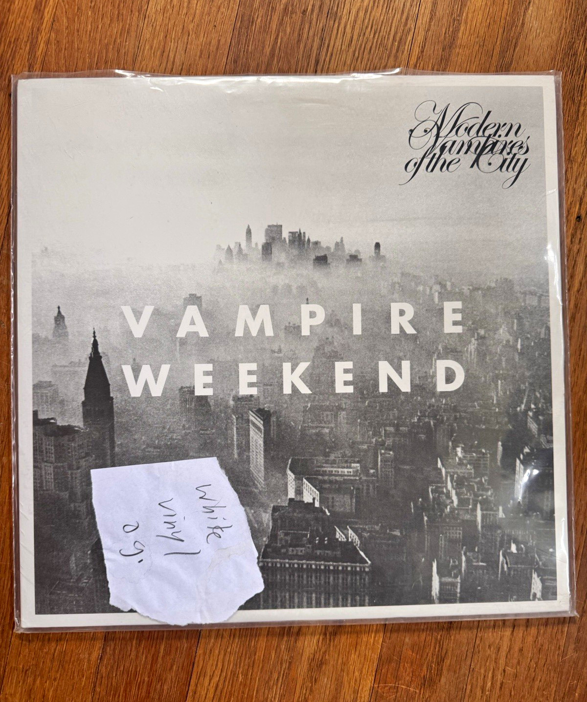 Modern Vampires of the City by Vampire Weekend (white vinyl 2013) Rock Album