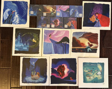 7 Walt Disney Records Legacy Collection Limited + Lithograph Set Lion King Rare picture