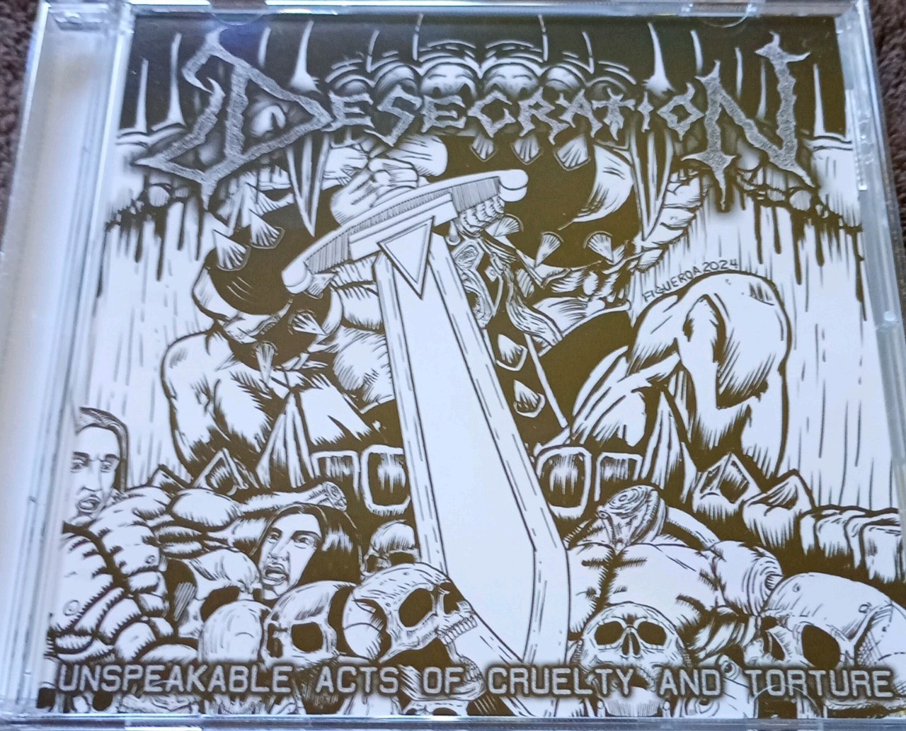 Desecration (USA) Unspeakable acts of cruelty and torture CD, lividity 