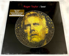 ROGER TAYLOR - Best - 2LP Yellow Color Vinyl 2014 Hype Sticker Queen Sealed OOP picture