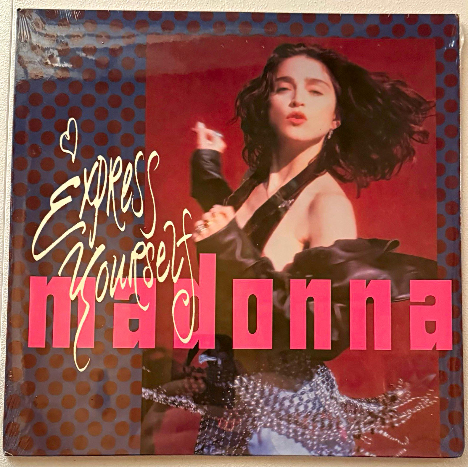 Madonna Express Yourself 12” Vinyl SEALED 1989 Sire 0-21225 Original US