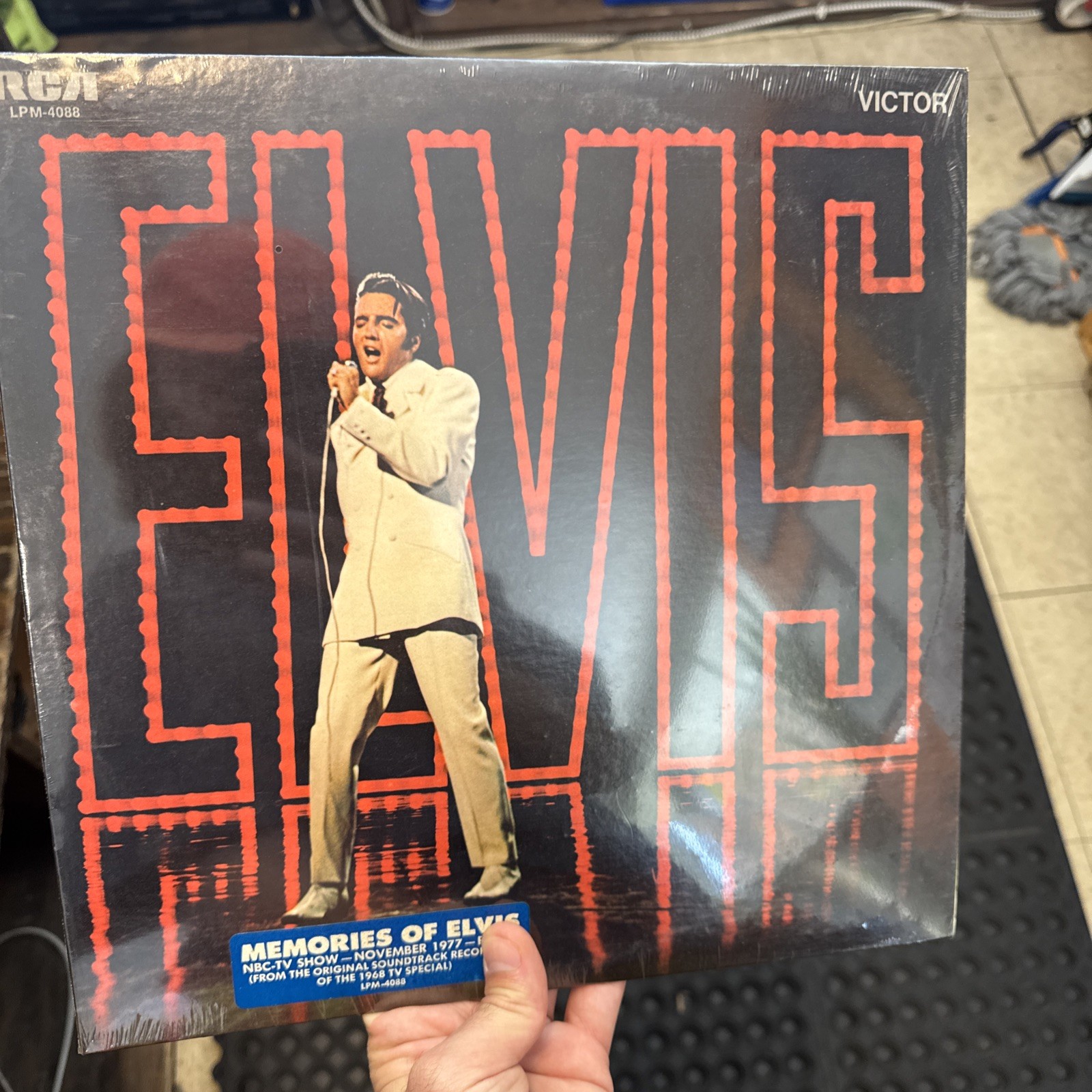 SEALED, Elvis Presley – Elvis (TV Special) LPM-4088, Mono, LP, US, 1968-1977
