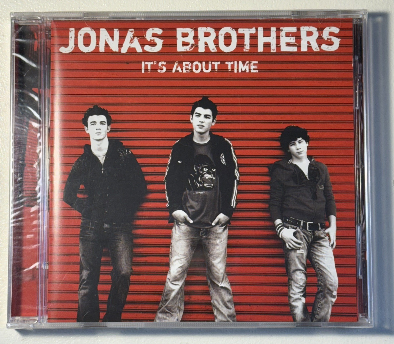 NEW SEALED THE JONAS BROTHERS IT\'S ABOUT TIME CD NEW SEALED *RARE*
