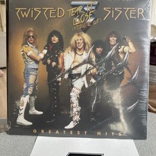 Twisted Sister Tear It Loose Vinyl SIGNED set list by Jay Jay French New Sealed picture
