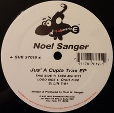 Noel W. Sanger - Jus' A Cupla Trax EP (12