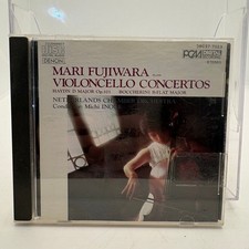 Mari Fujiwara Violoncello Concertos Haydn Boccherini Denon CD 38C37-7023 Japan picture