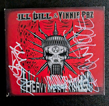 Rare Ill Bill & Vinnie Paz Heavy Metal Kings CD 2011 Autographed picture