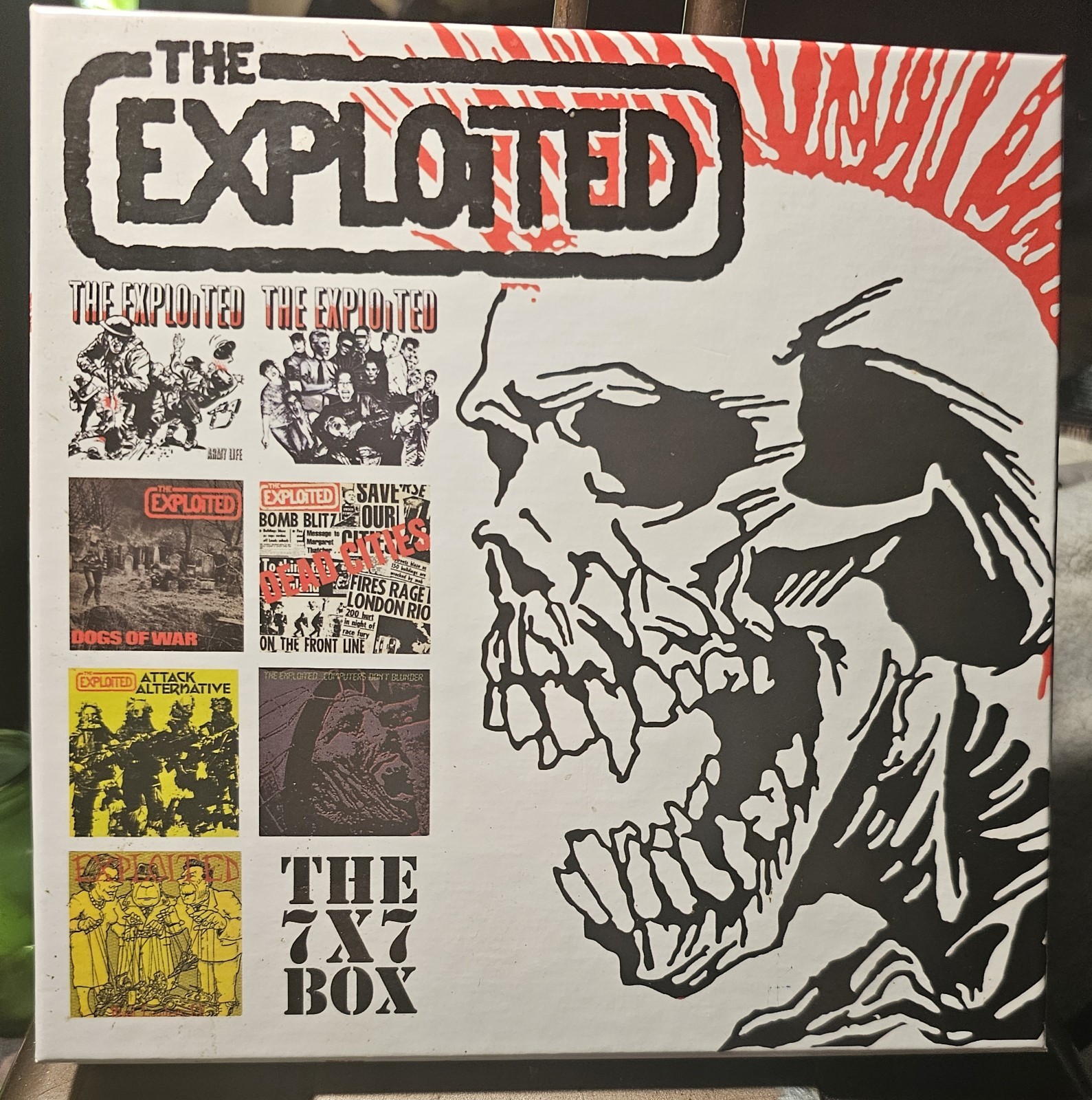 The Exploited 7X7 Vinyl Box Set