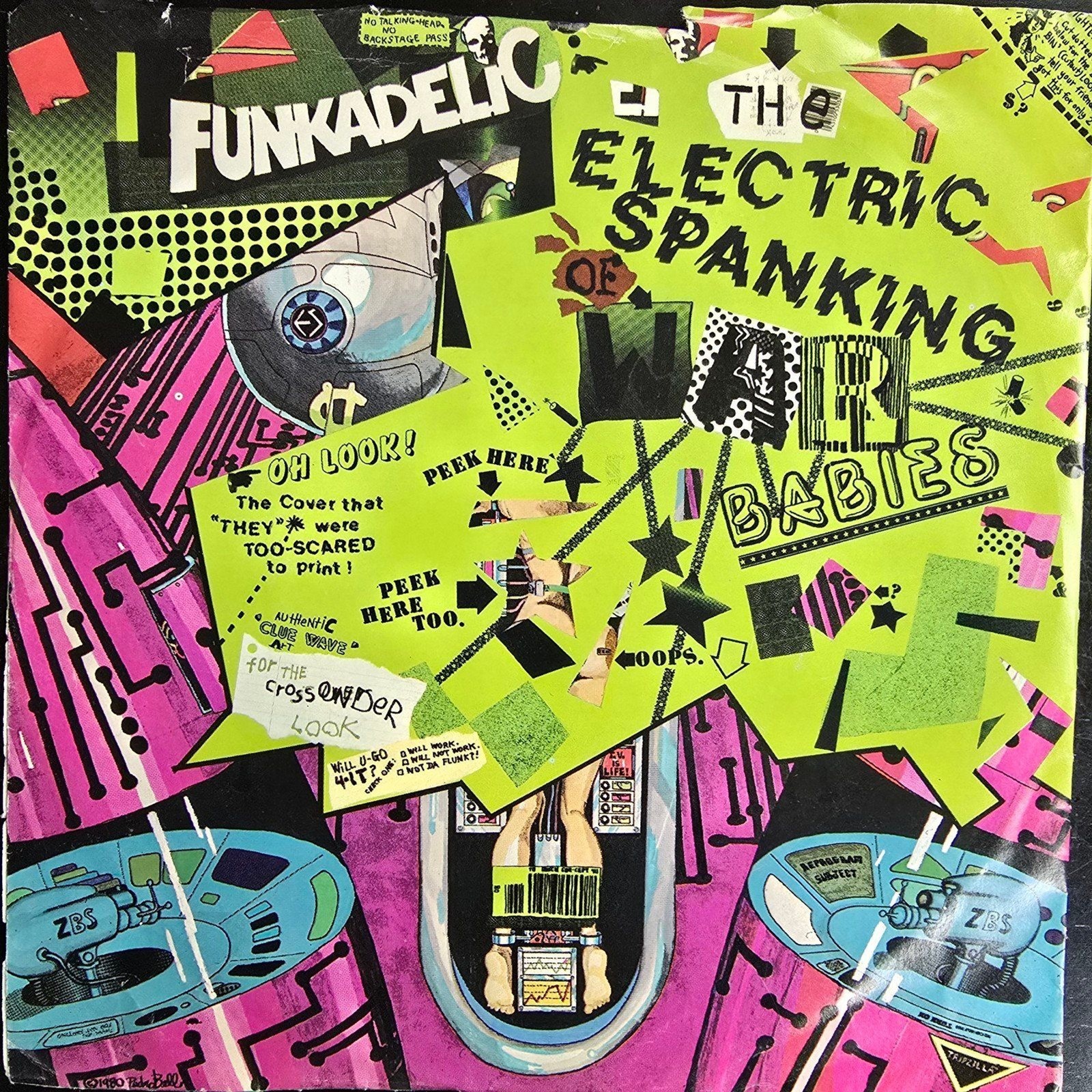 Funkadelic The Electric Spanking Of War Babies P Funk Soul 45 Vinyl 1981