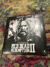 The Music Of Red Dead Redemption II Sealed OG Score Clear Vinyl Woody Jackson picture