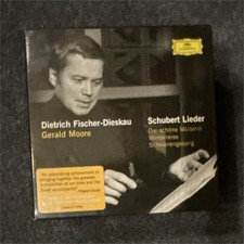 Deutsche Grammophon Franz Schubert Lieder Fischer-Dieskau Moore CD Box Set picture