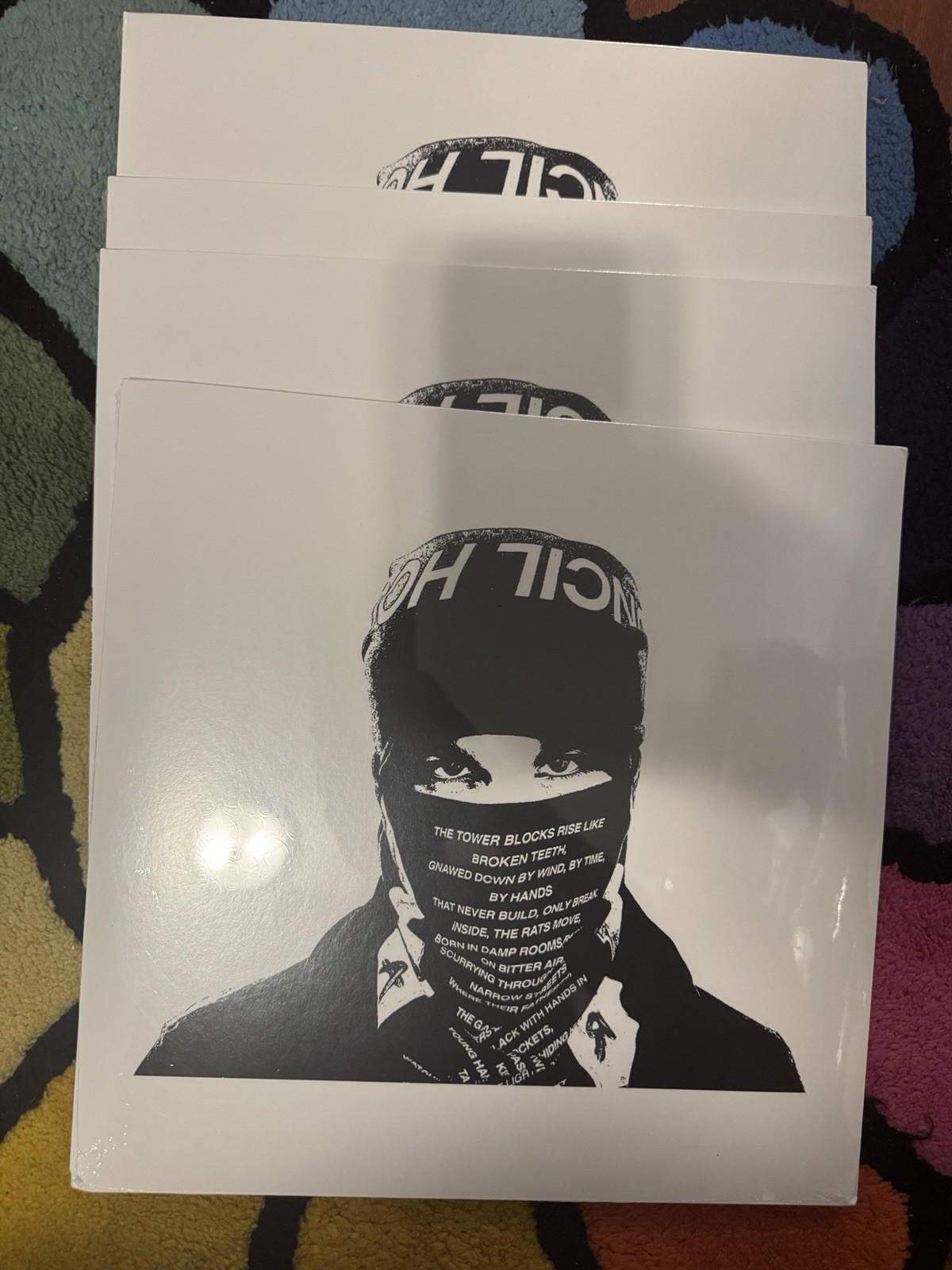 EsDeeKid Rebel White Etched Vinyl LP Exclusive Limited EDITION
