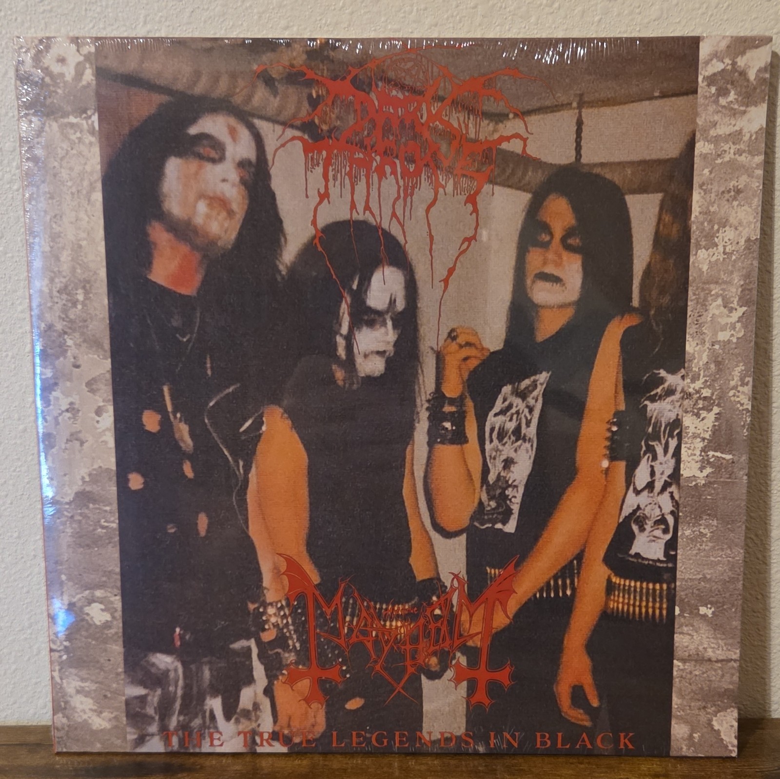 Darkthrone / Mayhem - The True Legends In Black LP Lost Noise 2025