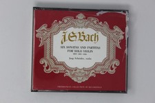 Bach: Six Sonatas and Partitas for Solo Violin CD picture