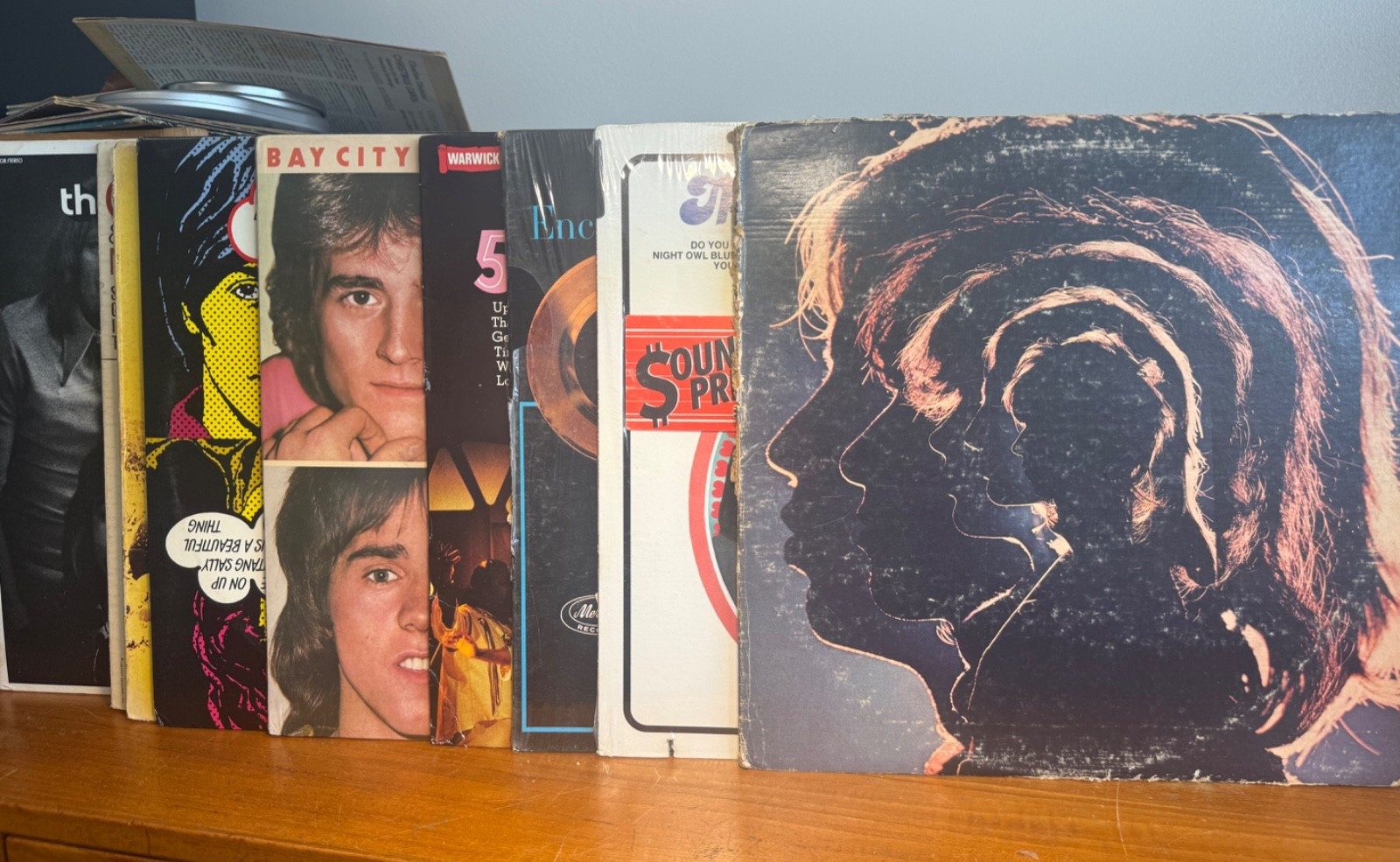 LOF OF 11 GREATEST HITS RECORDS - 11-4-1 ~ BREAD THE ROLLING STONES CHER RASCALS