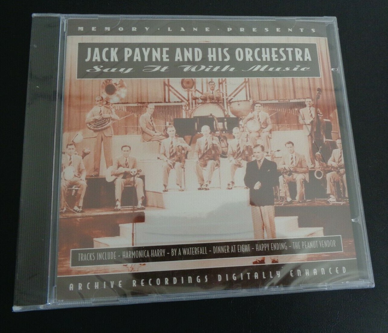 JACK PAYNE AND HIS ORCHESTRA Say It With Music CD New 2001  SEALED